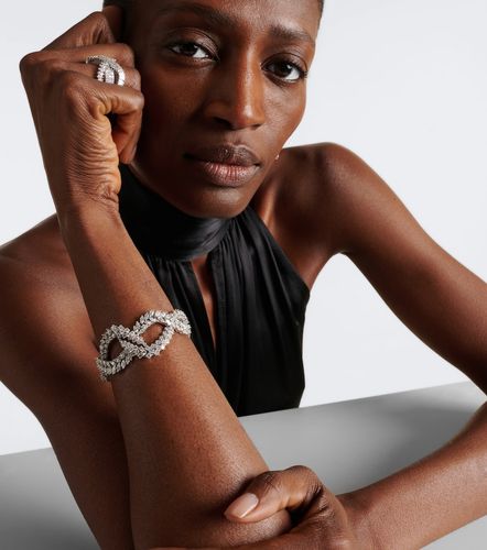 Bracelet Y-Couture en or blanc 18 ct et diamants - Yeprem - Modalova