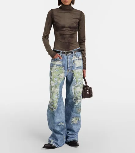 Acne Studios Jean wide à imprimé - Acne Studios - Modalova
