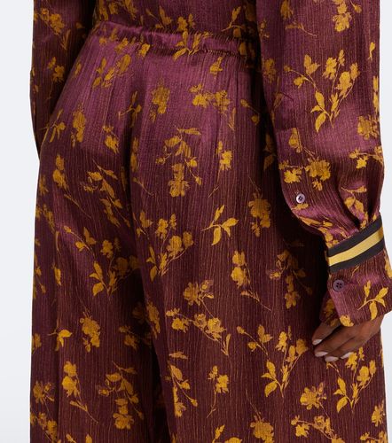 Pantalon ample à fleurs - Dries Van Noten - Modalova