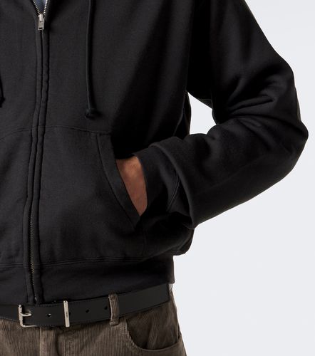 Sweat-shirt à capuche en coton, laine et soie - Auralee - Modalova