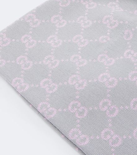 Bonnet GG en jacquard de laine mélangée - Gucci - Modalova