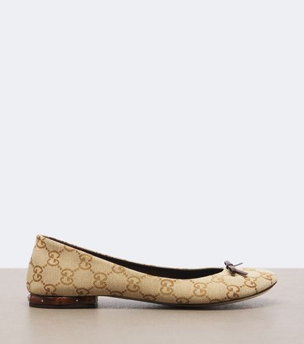 Gucci Ballerines en toile GG - Gucci - Modalova