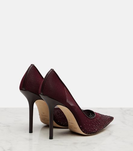 Escarpins Love 100 à cristaux - Jimmy Choo - Modalova