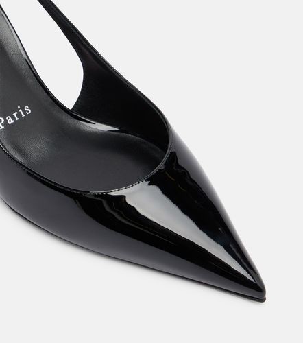 Escarpins slingback Miss Z 60 en cuir verni - Christian Louboutin - Modalova