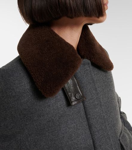 Veste courte en alpaga et cachemire - Brunello Cucinelli - Modalova