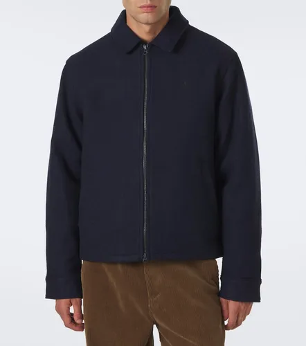 Veste blouson Langdon en laine - Polo Ralph Lauren - Modalova