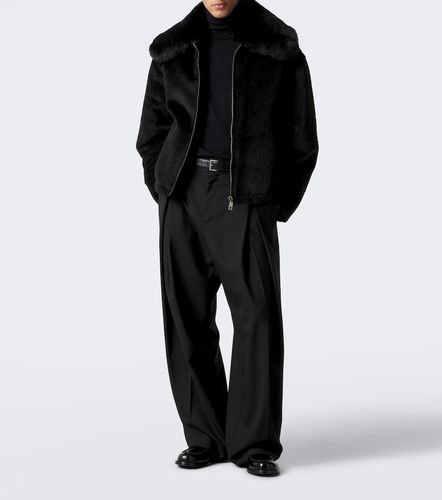 Pantalon ample en laine - Dolce&Gabbana - Modalova