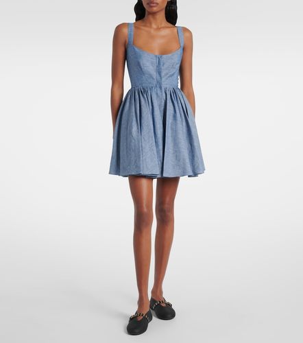 Alaïa Robe en coton et lin - Alaia - Modalova
