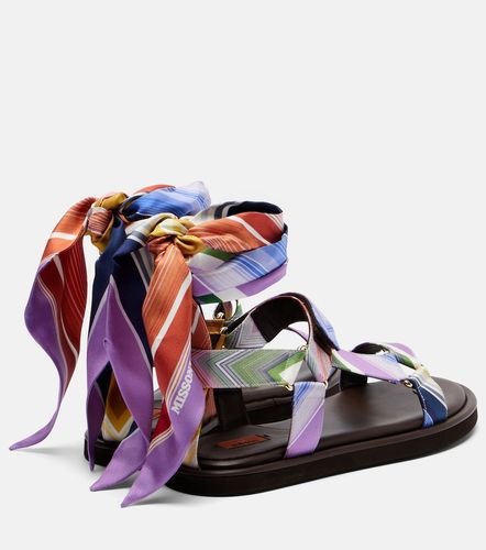 Sandales Maud Chevron en sergé - Missoni - Modalova