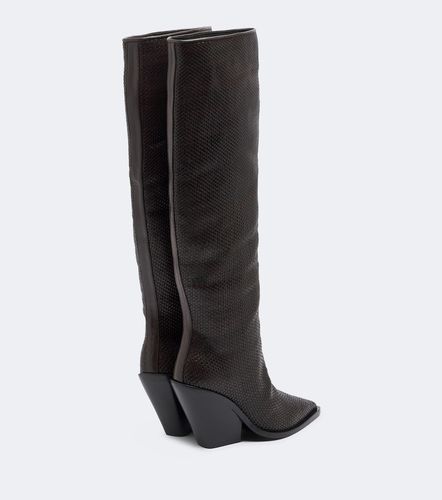 Bottes Utah en cuir tressé - Souliers Martinez - Modalova