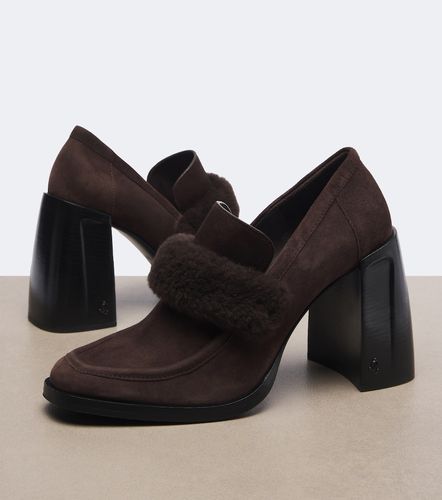 Escarpins Tylor en daim et shearling - Jimmy Choo - Modalova