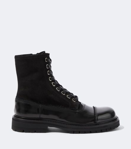 Bottines en daim et cuir - Dolce&Gabbana - Modalova