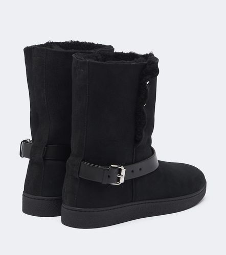 Bottines Nolyz en daim et shearling - Isabel Marant - Modalova