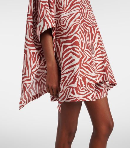 Chemise à imprimé en coton et soie - Brunello Cucinelli - Modalova