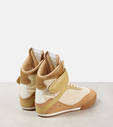 Chloé Sneakers montantes Chloé Kick en cuir - Chloe - Modalova