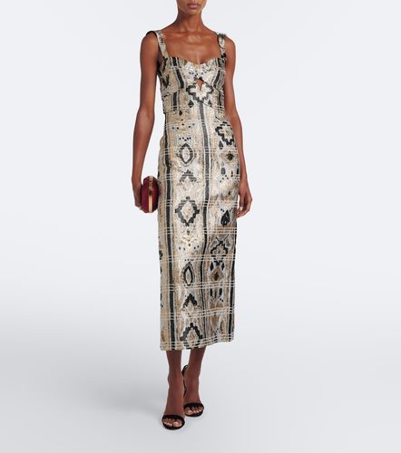 Robe longue Tropicana en jacquard - Johanna Ortiz - Modalova