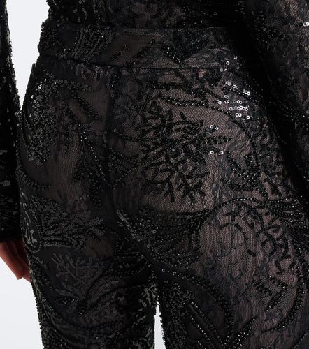 Pantalon évasé Meihua à sequins - The New Arrivals Ilkyaz Ozel - Modalova