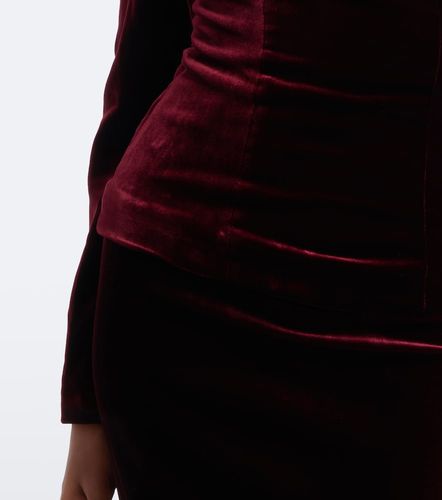 Top en velours à ornements - Roland Mouret - Modalova