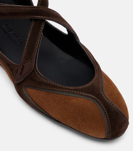 Ballerines Floor 01 en daim - The Attico - Modalova