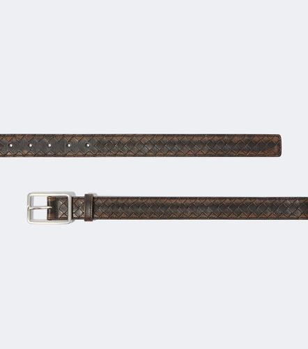 Ceinture en cuir Intrecciato - Bottega Veneta - Modalova
