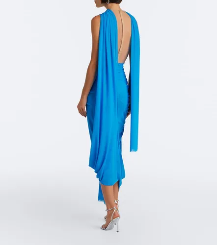 Robe midi en tulle à ornement - David Koma - Modalova
