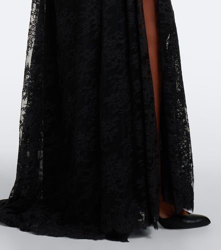 Robe longue en dentelle - Monique Lhuillier - Modalova