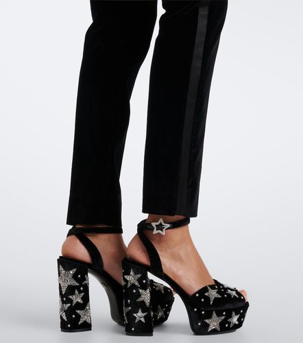 Pantalon slim en coton et soie - Dolce&Gabbana - Modalova