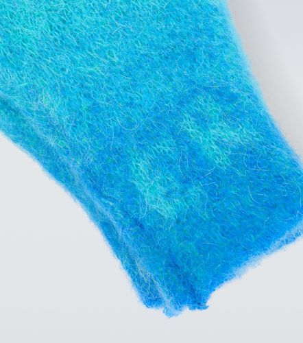 Gants dégradés en maille de mohair mélangé - ERL - Modalova