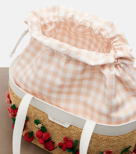 Cabas Botanica Medium en raphia - Aquazzura - Modalova