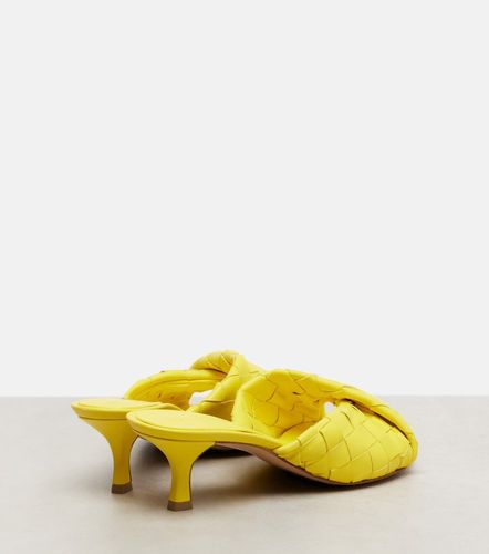 Mules Blink 50 en cuir Intrecciato - Bottega Veneta - Modalova