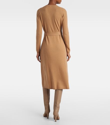Robe portefeuille en laine et cachemire - Jardin des Orangers - Modalova
