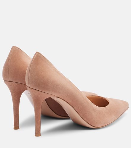 Escarpins Gianvito 85 en daim - Gianvito Rossi - Modalova