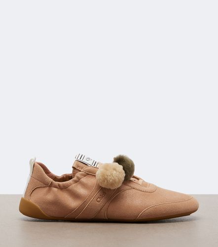 Chloé Baskets Chloé Kick en daim - Chloe - Modalova