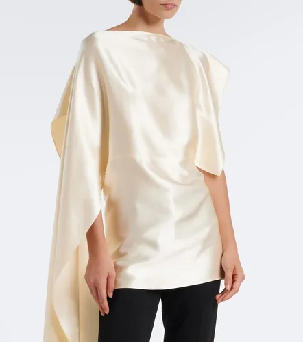Top asymétrique en satin de soie - Magda Butrym - Modalova