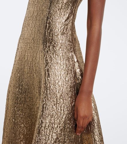 Robe longue en jacquard lamé - Roland Mouret - Modalova