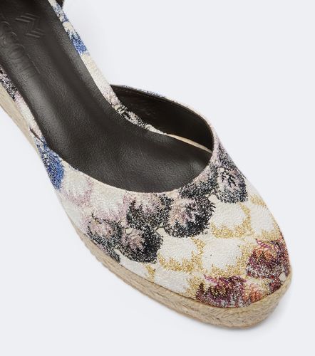 Espadrilles compensées Eva en lamé - Missoni - Modalova