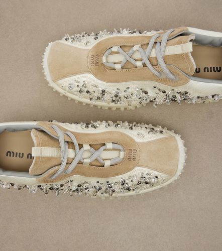 Miu Miu Baskets Bubble à ornements - Miu Miu - Modalova