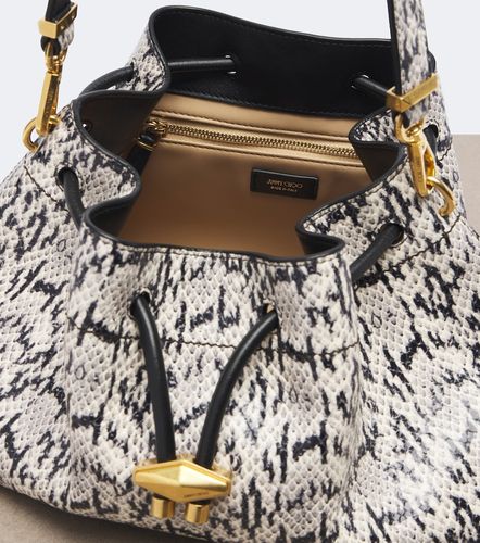 Sac porté épaule Cinch Small en cuir façon serpent - Jimmy Choo - Modalova
