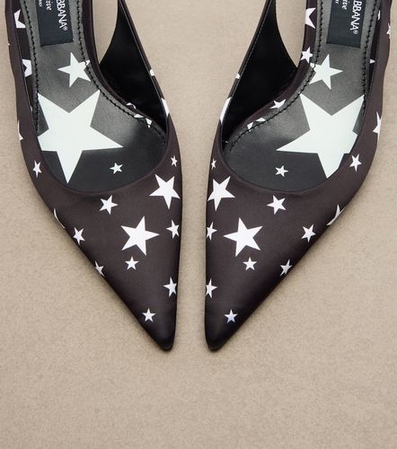 Escarpins slingback à ornements - Dolce&Gabbana - Modalova
