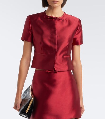 Top Naelle en satin à nœud - Simkhai - Modalova
