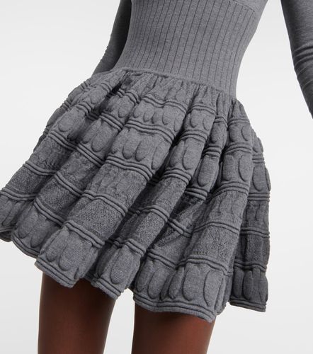 Alaïa Robe en laine mélangée - Alaia - Modalova