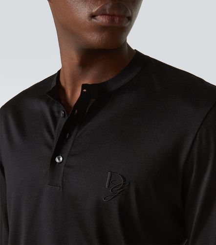 Dolce&Gabbana Top Henley en soie - Dolce&Gabbana - Modalova