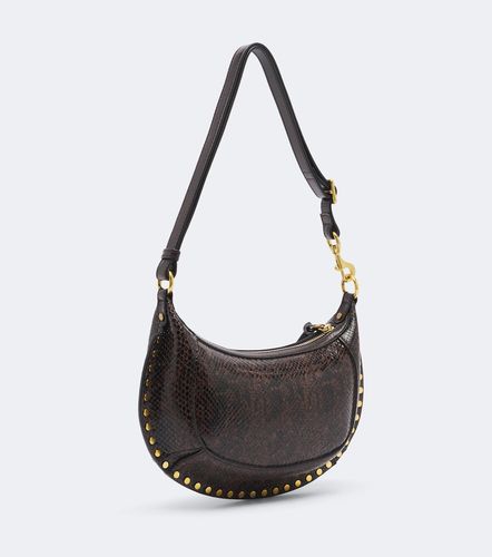 Sac porté épaule Oskan Small en cuir façon serpent - Isabel Marant - Modalova