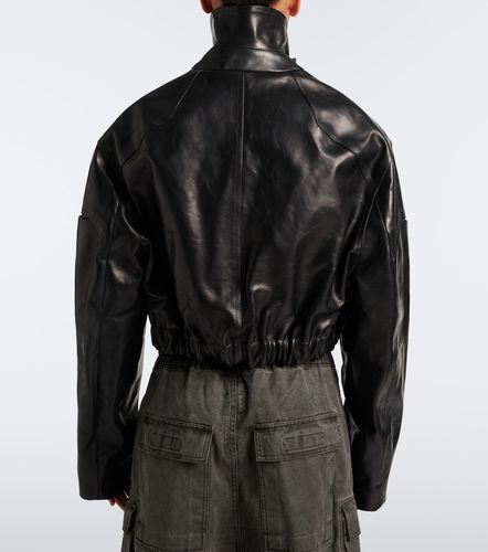 Rick Owens Veste courte en cuir - Rick Owens - Modalova