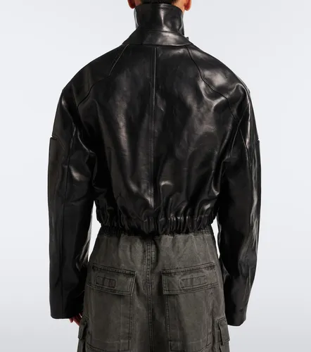 Rick Owens Veste courte en cuir - Rick Owens - Modalova