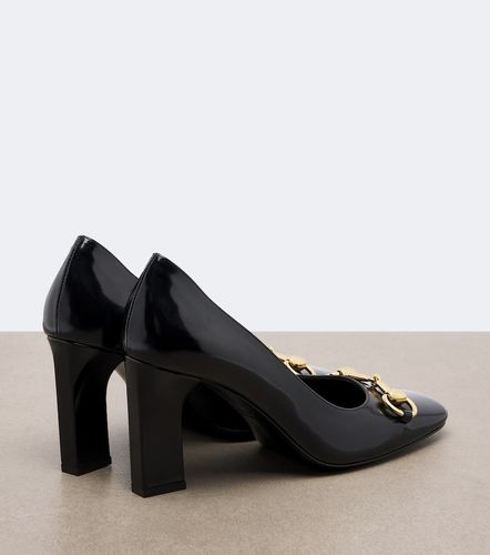 Escarpins Signora Horsebit en cuir - Gucci - Modalova