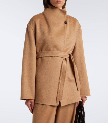 Manteau en poil de chameau et mohair - Max Mara - Modalova