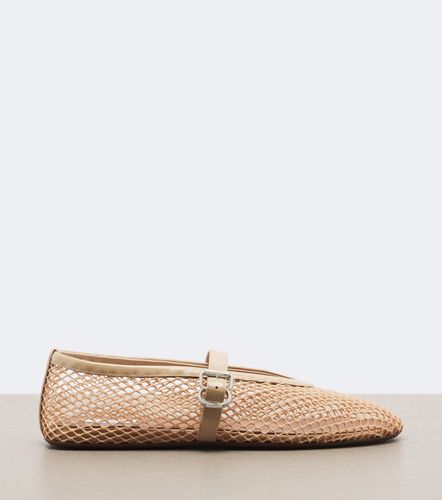 Alaïa Ballerines Mary Jane en résille - Alaia - Modalova