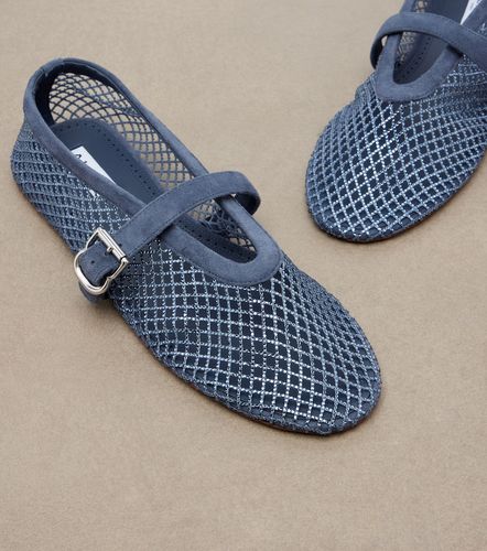 Alaïa Ballerines Mary Jane en résille - Alaia - Modalova
