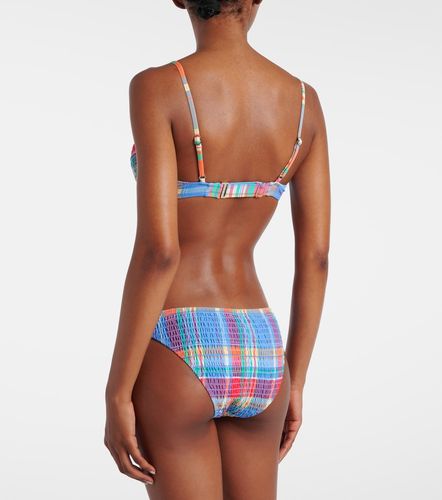 Culotte de bikini Devin Hipster à carreaux - Polo Ralph Lauren - Modalova